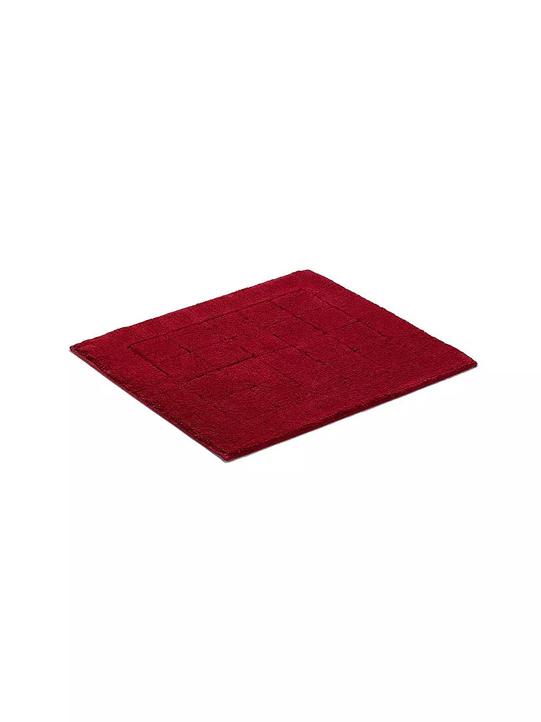 VOSSEN | Tapis de bain EXCLUSIVE 55x65cm Rubis | dunkelrot