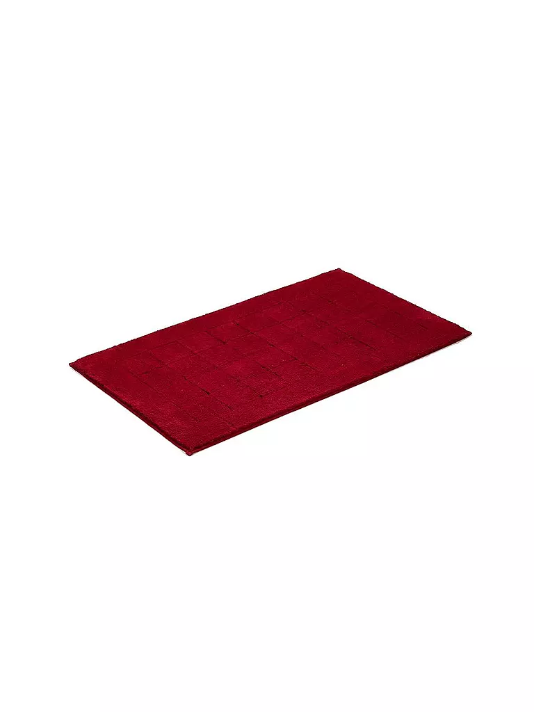 VOSSEN | Tapis de bain EXCLUSIVE 60x100cm Rubis | dunkelrot