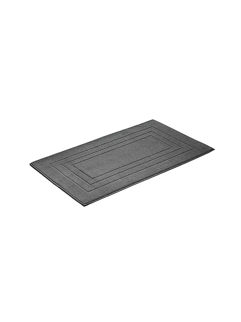 VOSSEN | Tapis de bain FEELING 60x100cm Flanelle | Gris
