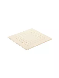 VOSSEN | Tapis de bain FEELING 60x60cm rubis | Beige