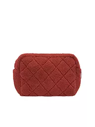 VOSSEN | Trousse de toilette 11 pièces BEAUTY BAG Pearl Skin | Rouge foncé