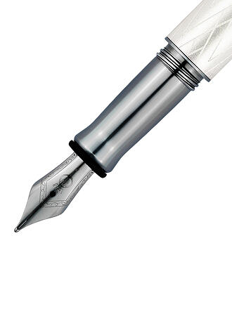 WALDMANN | Stylo-plume AURA NIGHT Argent Sterling M