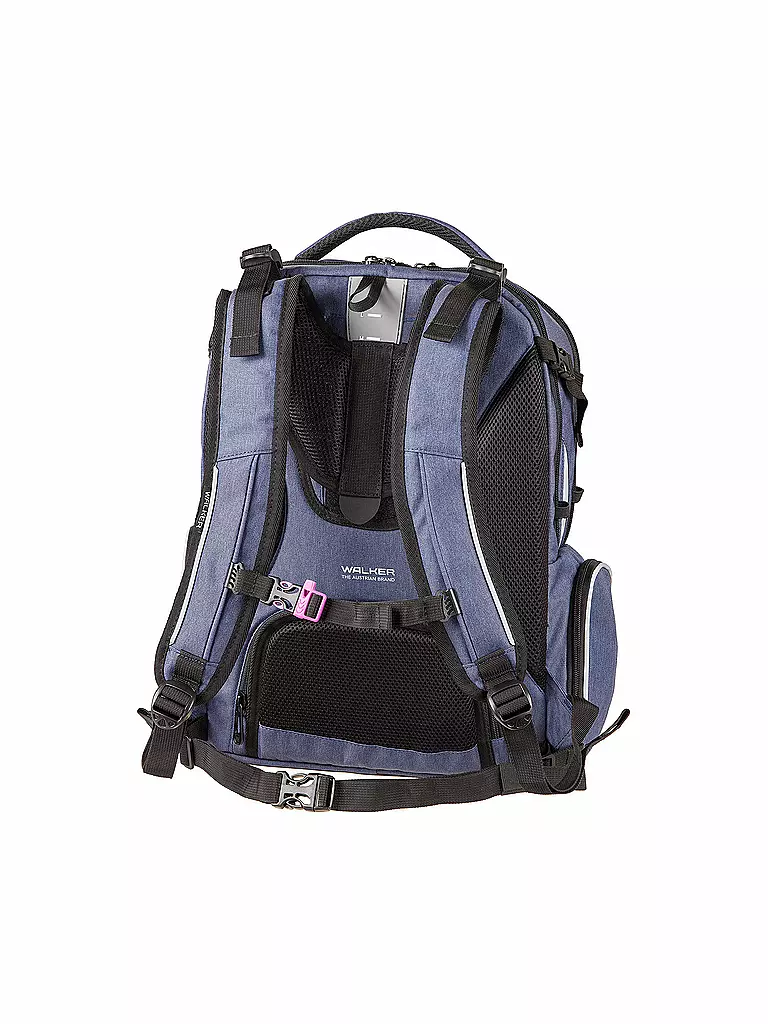 WALKER | Sac à dos scolaire Campus Evo Wizzard Blue Ivy Pink | Bleu