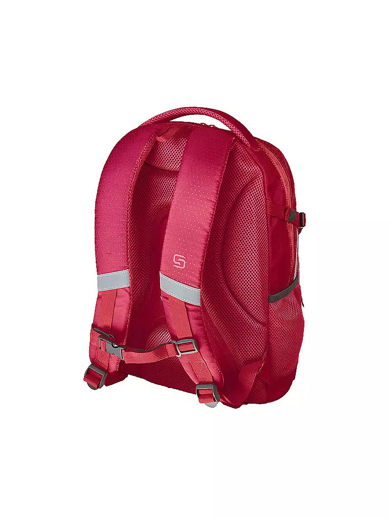 WALKER | Sac à dos scolaire Fame 2.0 Uni Magenta | Rouge