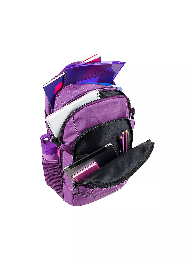 WALKER | Sac à dos scolaire Fame 2.0 Uni Plum | 