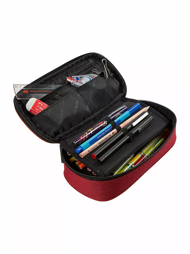 WALKER | Trousse - Pencil Box "Pure Concept" | Rouge