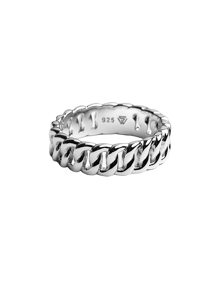 WARPEDSENSE | Bague SLIM CUBAN | silber