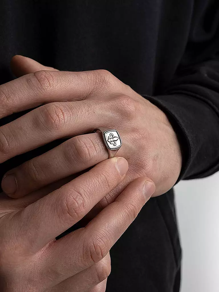 WARPEDSENSE | Ring FLEUR DE LIS | Argent