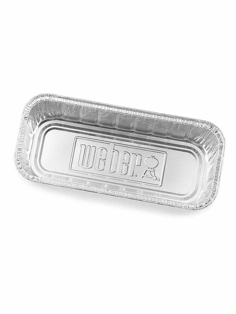 WEBER GRILL | Barquettes de récupération en aluminium, paquet de 10, 6498 | 