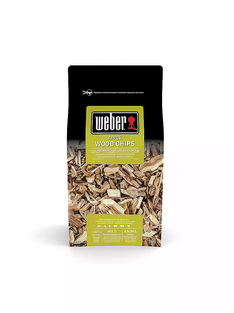 WEBER GRILL | Chips de fumage bois de pommier 700g | keine Farbe