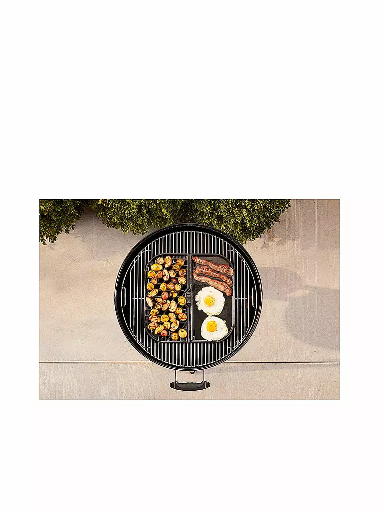 WEBER GRILL | Grille de saisie et plaque de cuisson 2 en 1 8858 | schwarz