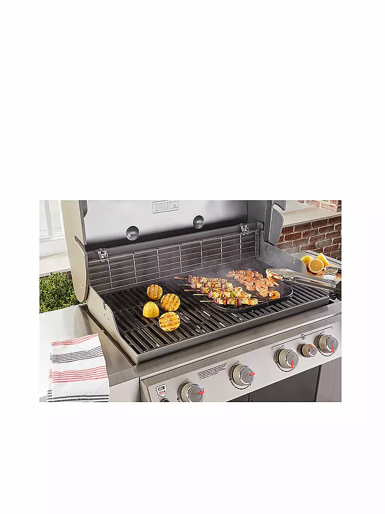 WEBER GRILL | Grille de saisie et plaque de cuisson 2 en 1 8858 | schwarz