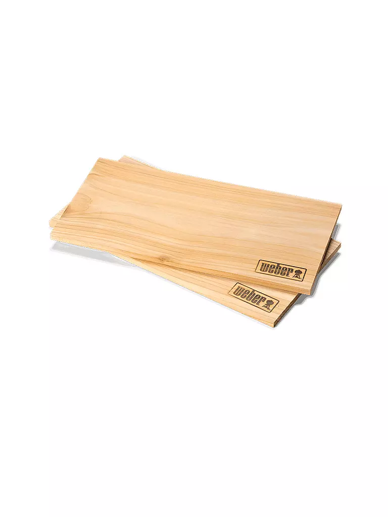WEBER GRILL | Planches à fumer grandes, lot de 2 | braun
