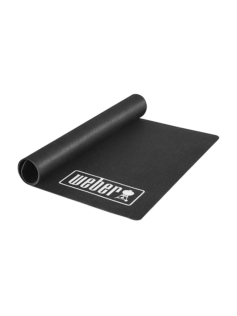 WEBER GRILL | Tapis de protection de sol pour barbecue 120x80cm (Noir) | schwarz
