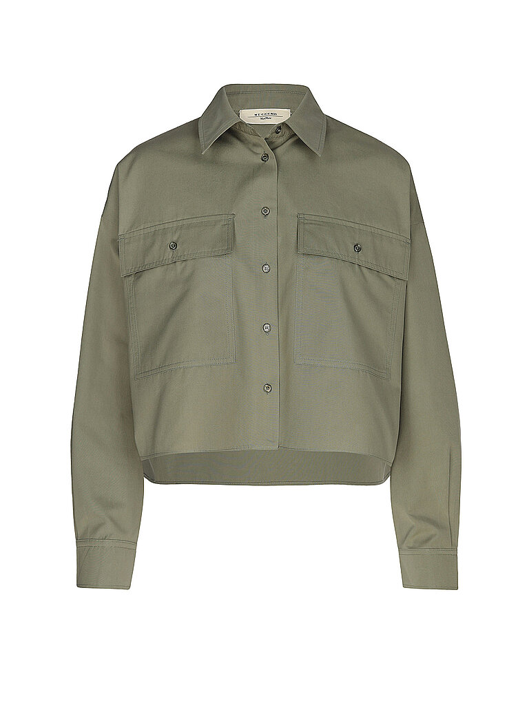 Max Mara Bluse WKDBRUNO olive 42