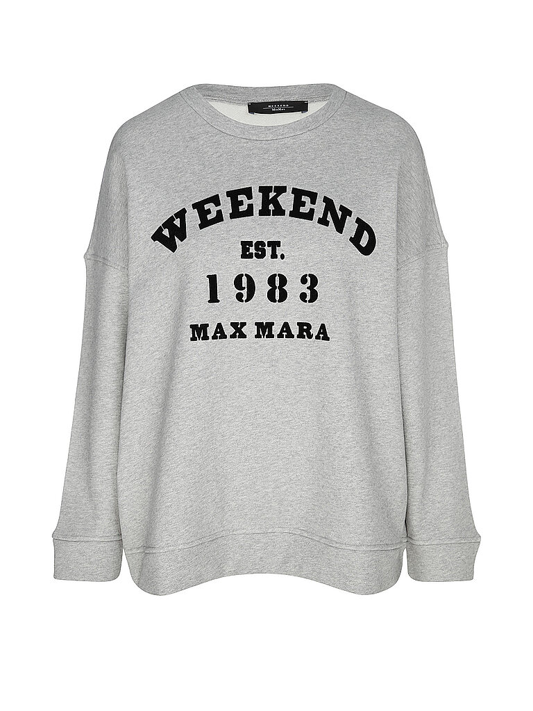 Max Mara Sweat gris clair L