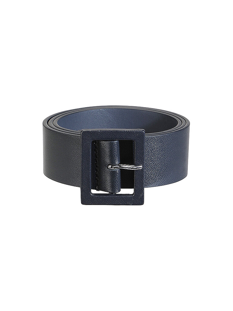 Ceinture en cuir WKABRIO bleu marine M