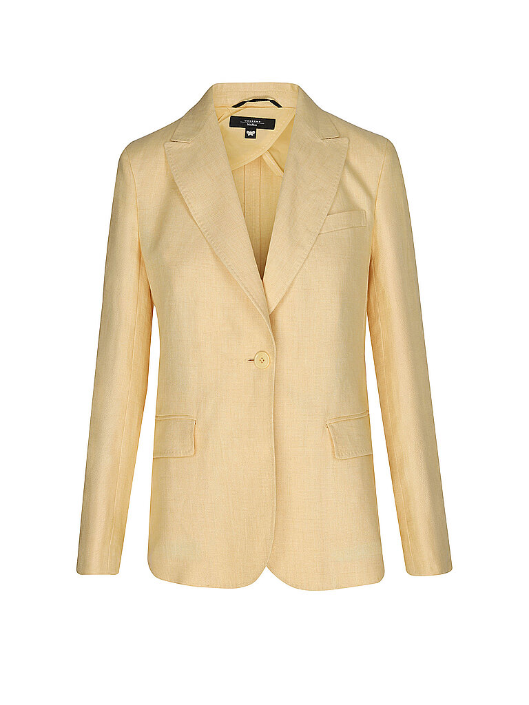 Max Mara Blazer WKDNALUT jaune 42