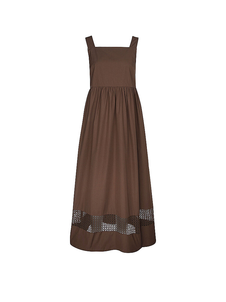 Max Mara Maxi robe GOLA marron 40