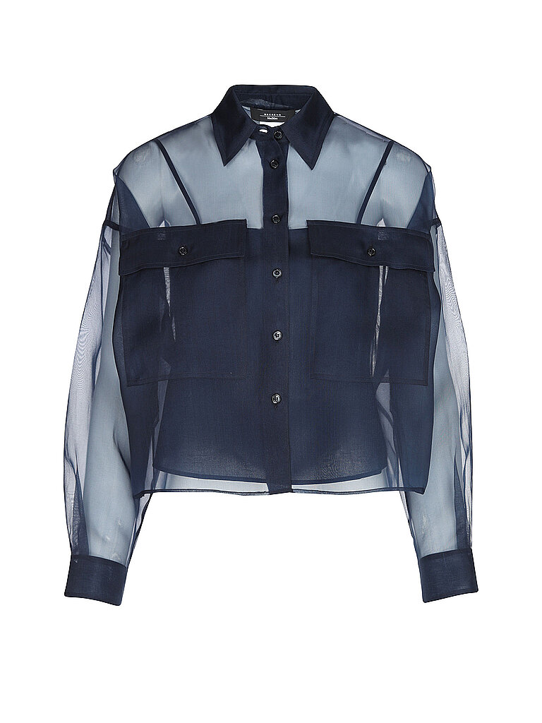 Max Mara Bluse WKDCOLOMBA bleu 36