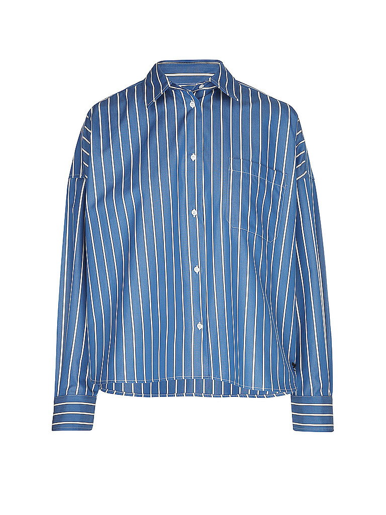 Max Mara Blouse WKDONORE bleu 42