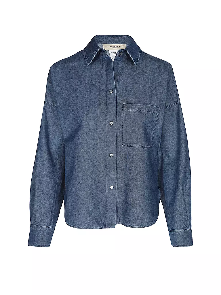 WEEKEND MAX MARA | Blouse en jean NETTARE | Bleu