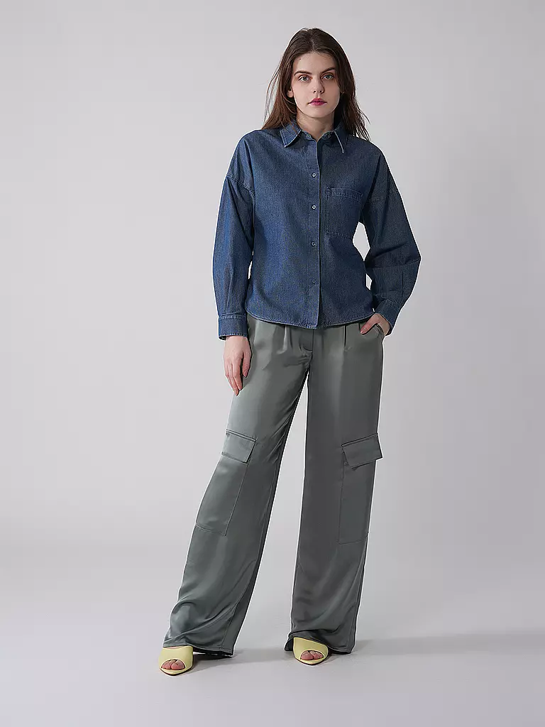 WEEKEND MAX MARA | Blouse en jean NETTARE | Bleu