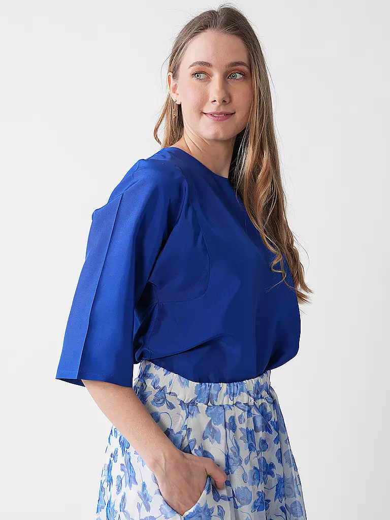 WEEKEND MAX MARA | Bluse PRIMO  | Bleu