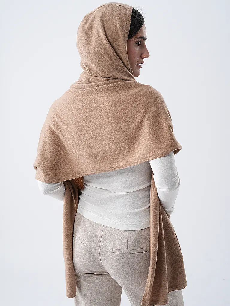 WEEKEND MAX MARA | Cape en cachemire - Poncho DELFINONE | camel