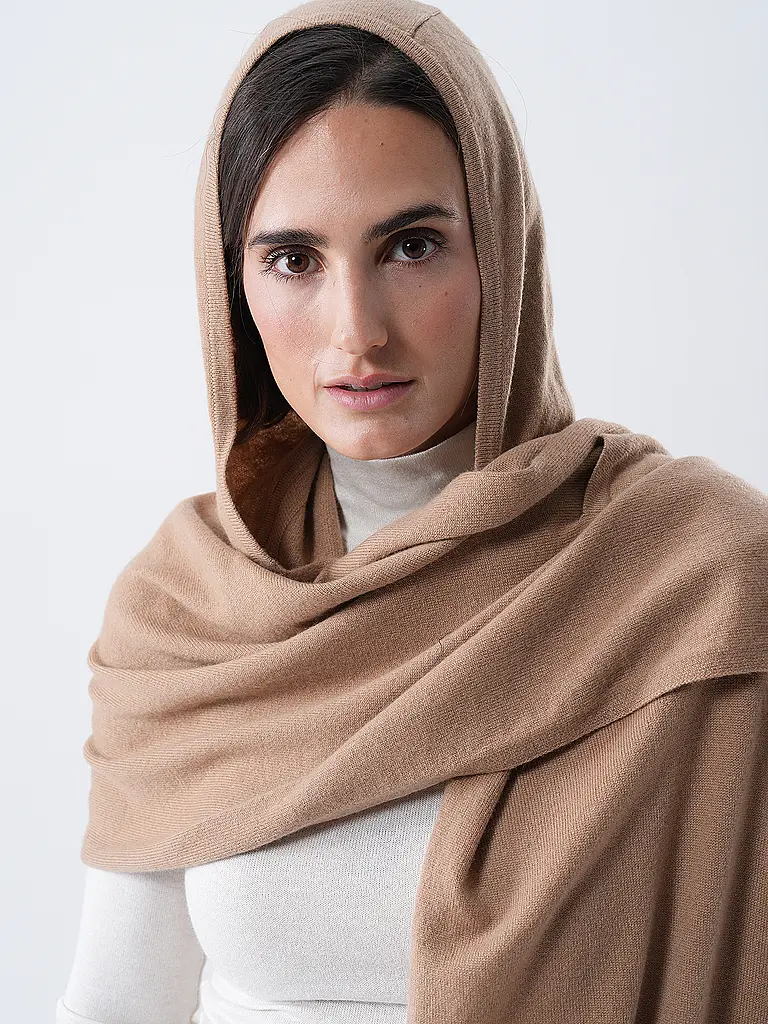 WEEKEND MAX MARA | Cape en cachemire - Poncho DELFINONE | camel