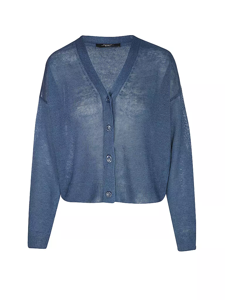 WEEKEND MAX MARA | Cardigan en lin DANIELA | Bleu