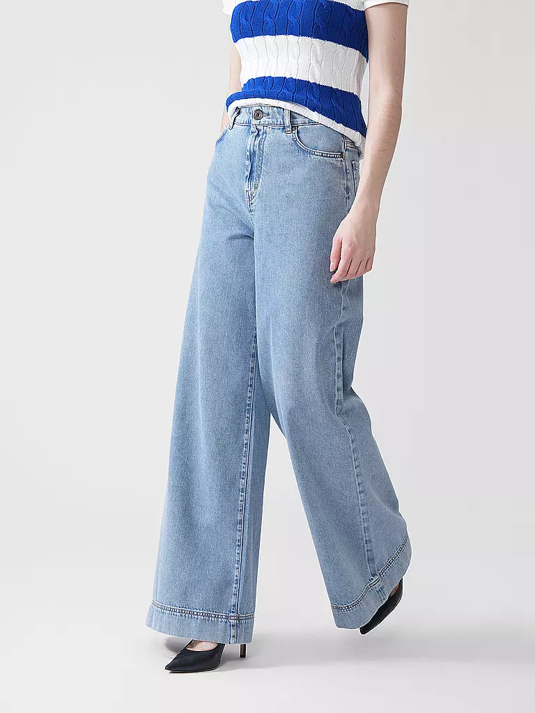 WEEKEND MAX MARA | Jeans Wide Leg VEGA | Bleu