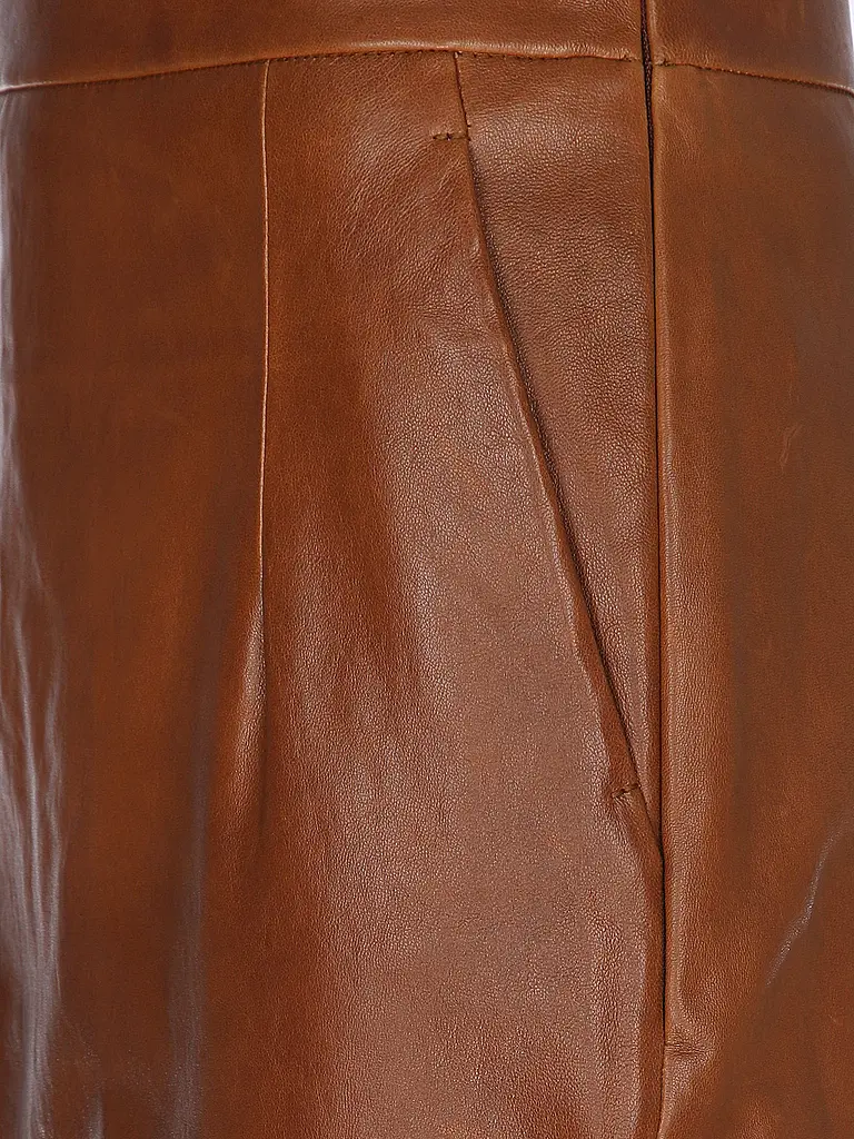 WEEKEND MAX MARA | Jupe en cuir PAPAILE | 