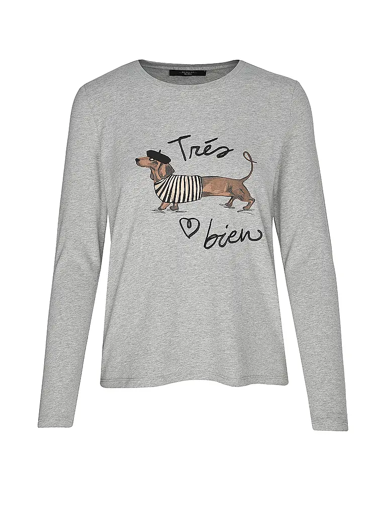 WEEKEND MAX MARA | Langarmshirt RENOIR | Gris clair