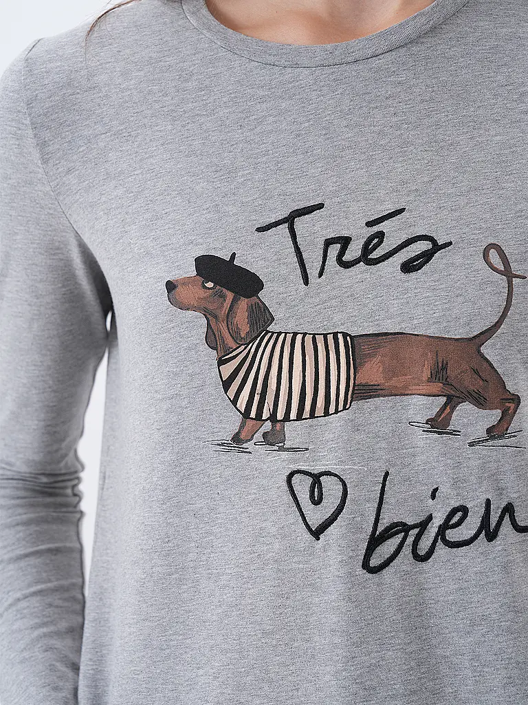 WEEKEND MAX MARA | Langarmshirt RENOIR | Gris clair