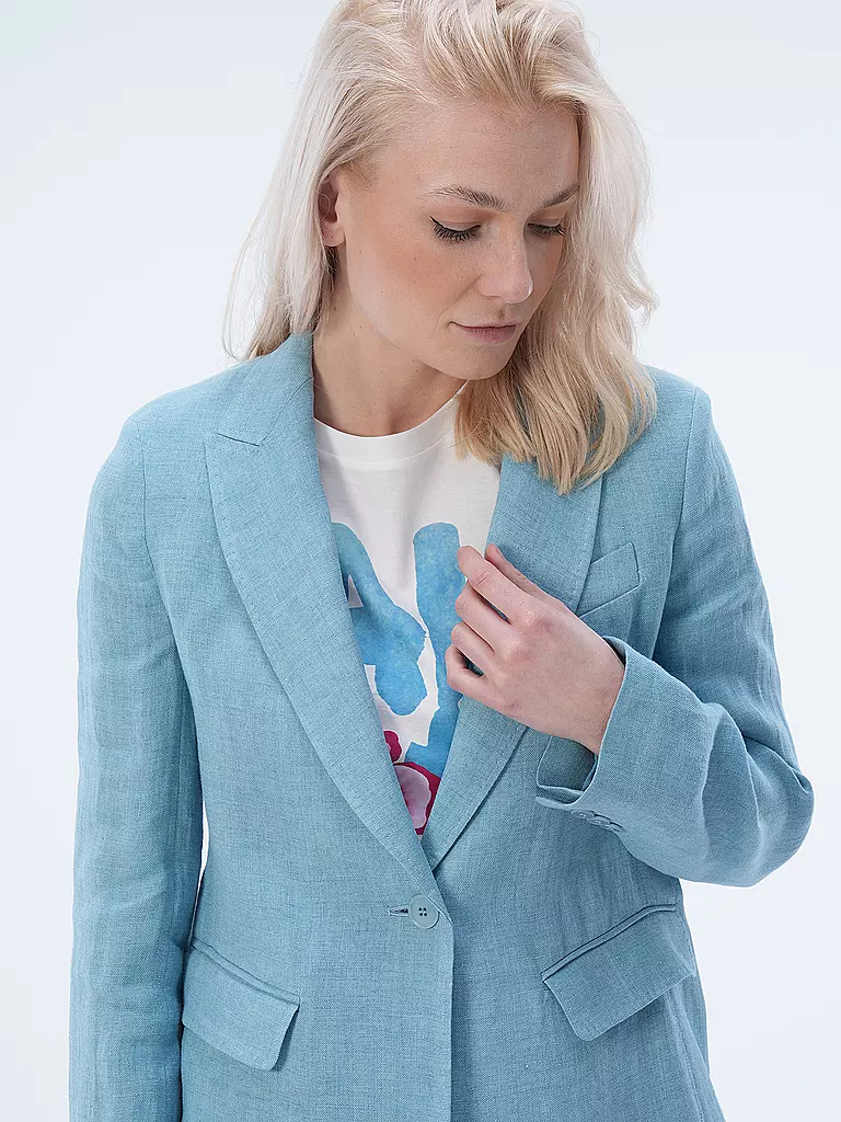 WEEKEND MAX MARA | Leinen Blazer NALUT | Bleu