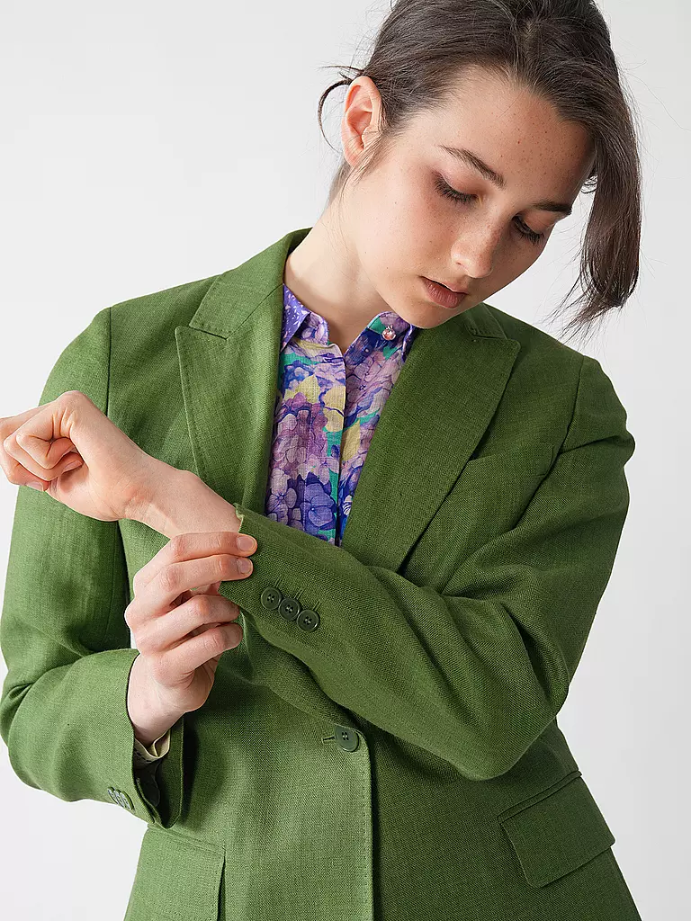 WEEKEND MAX MARA | Leinenblazer NALUT | Vert