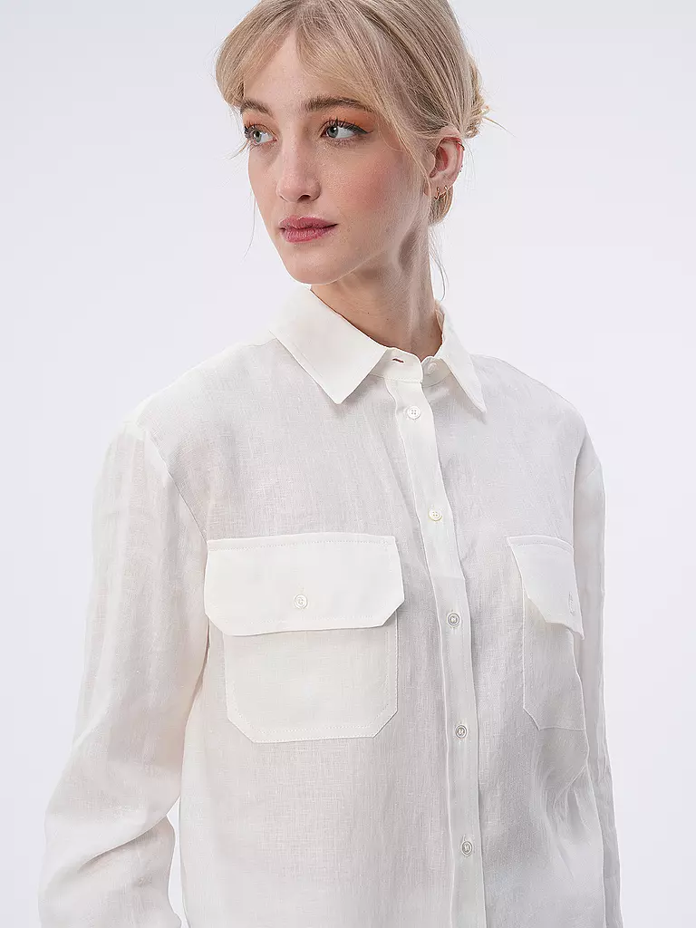WEEKEND MAX MARA | Leinenbluse EUREKA | Blanc