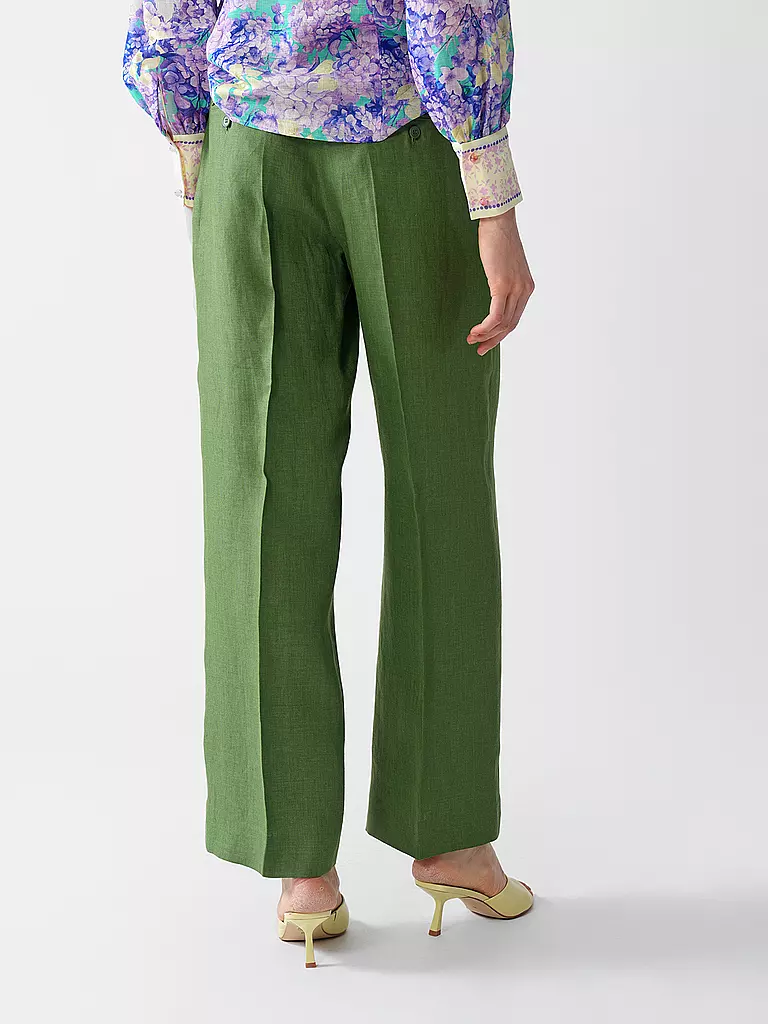 WEEKEND MAX MARA | Leinenhose MALIZIA | Vert