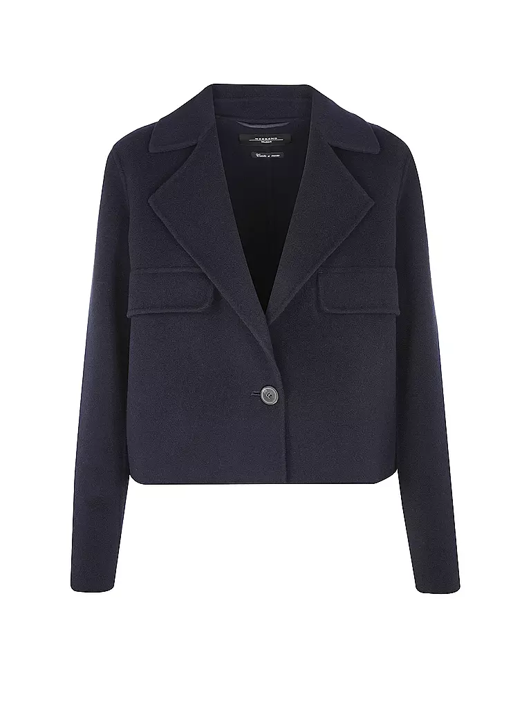 WEEKEND MAX MARA | Manteau en laine KELLY | Bleu foncé