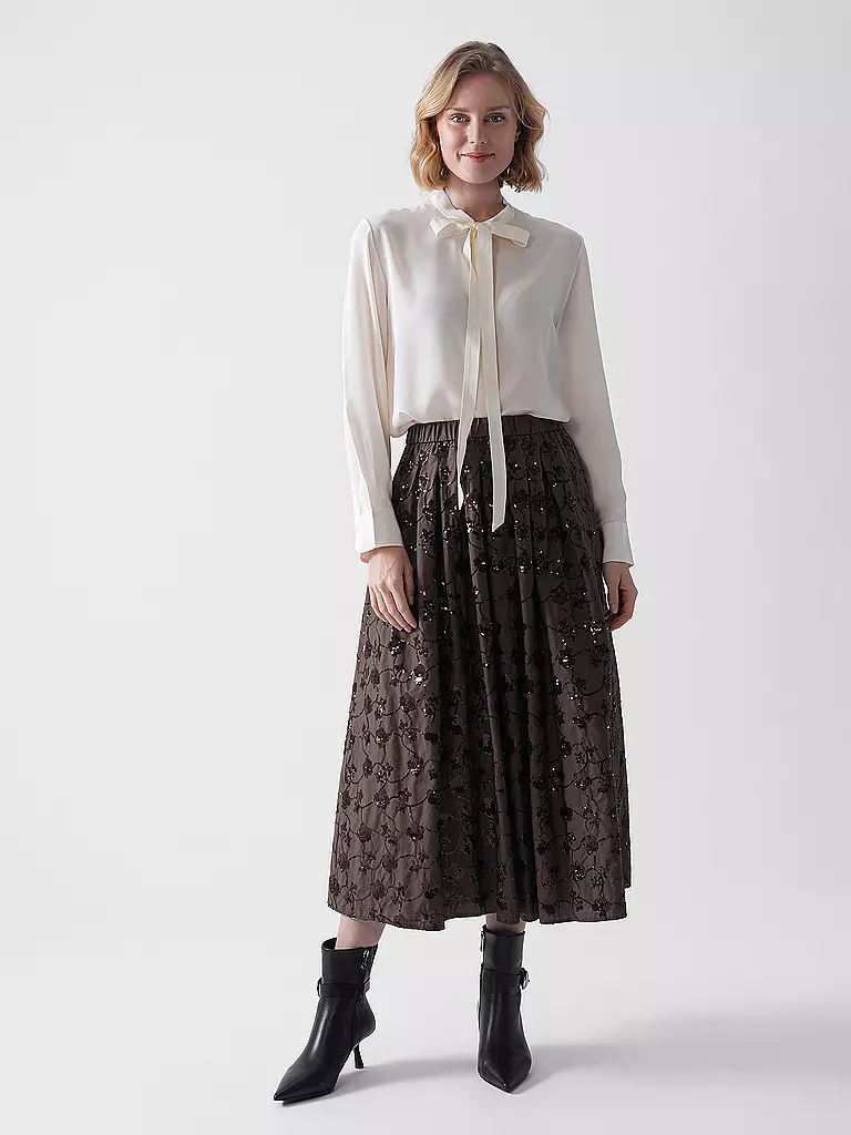 WEEKEND MAX MARA | Midi-jupe TEMPRA | braun