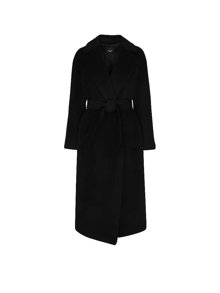 WEEKEND MAX MARA | Nom du produit: Manteau en laine TEMPERA | Noir