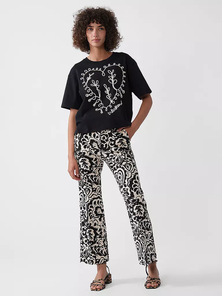 WEEKEND MAX MARA | Pantalon coupe évasée CADMIO | schwarz