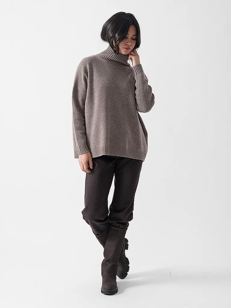 WEEKEND MAX MARA | Pull à col roulé BORGIA | Marron clair