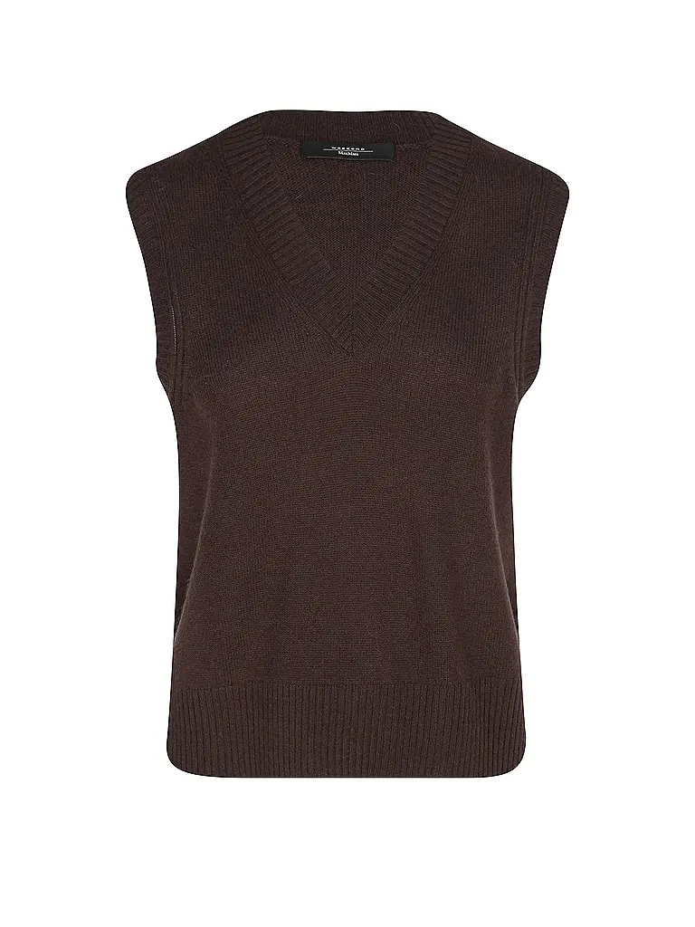 WEEKEND MAX MARA | Pullunder CARLOS en cachemire | Marron