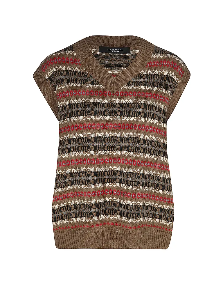WEEKEND MAX MARA | Pullunder FLERES | Marron