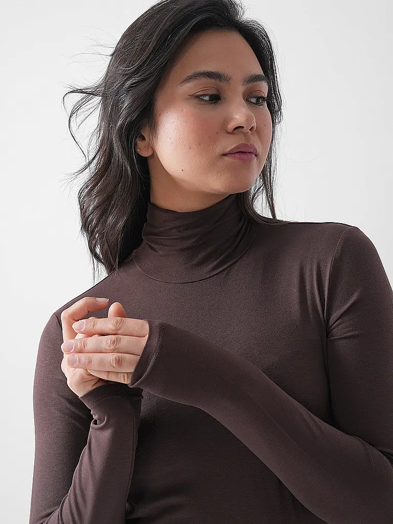 WEEKEND MAX MARA | Rollkragenpullover MULTIF | braun