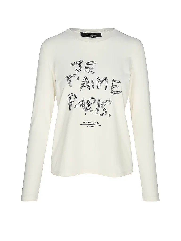 WEEKEND MAX MARA | T-shirt à manches longues RENOIR | Crème