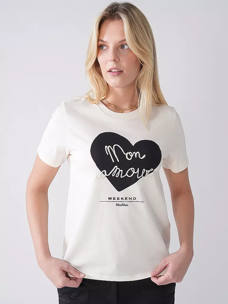 WEEKEND MAX MARA | T-Shirt VELLO | Crème