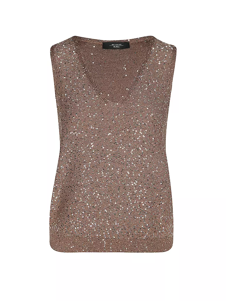 WEEKEND MAX MARA | Top ACAICI | Marron